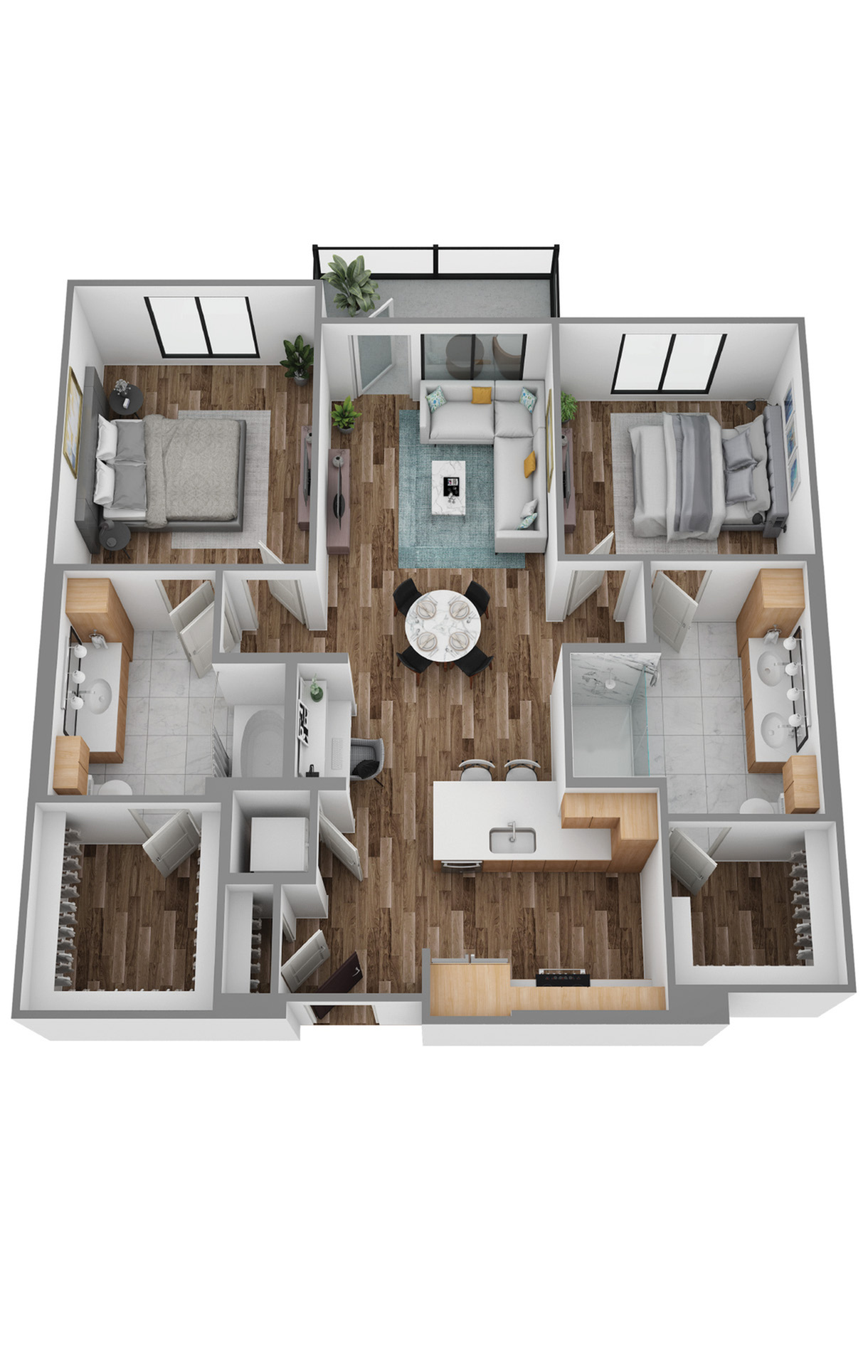 Studio - 3 Bed Apts in OC | Hanover Laguna Niguel Floor Plans