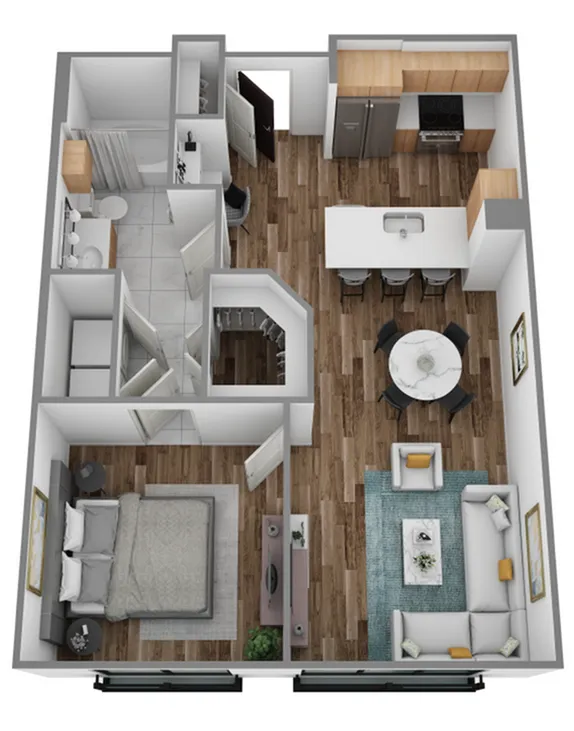 3D C Floorplan
