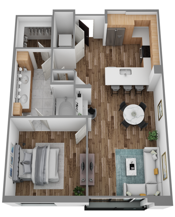 3D G Floorplan