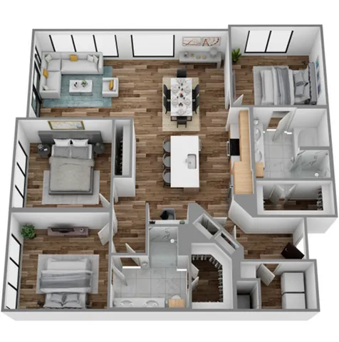 3D R Floorplan