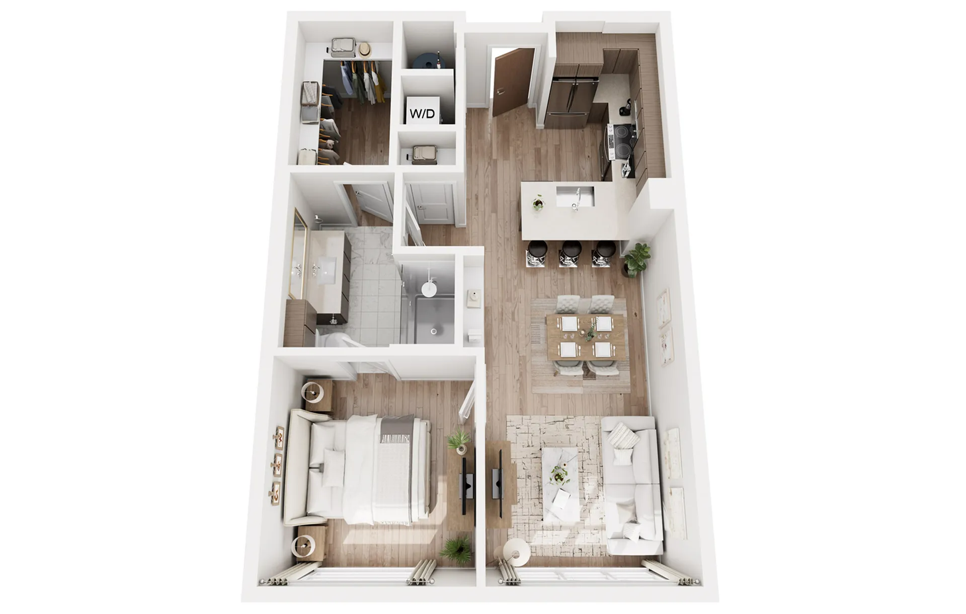 Ca - 1Bed/1Bath