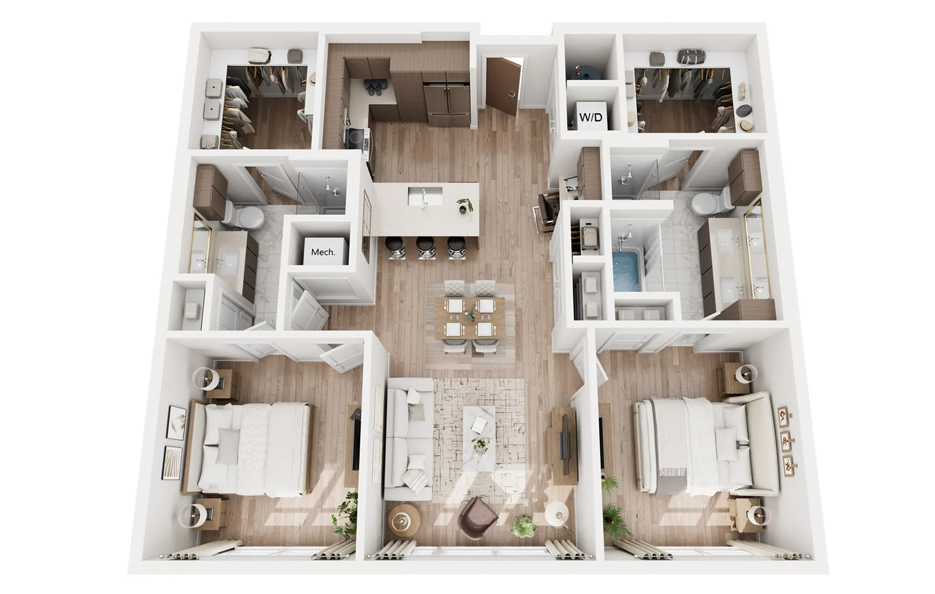 Oa - 2Bed/2Bath