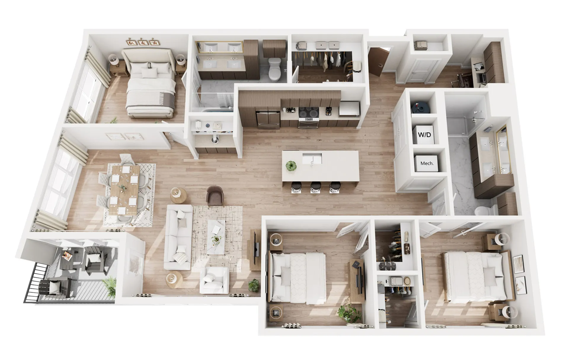 Ta - 2Bed/2Bath