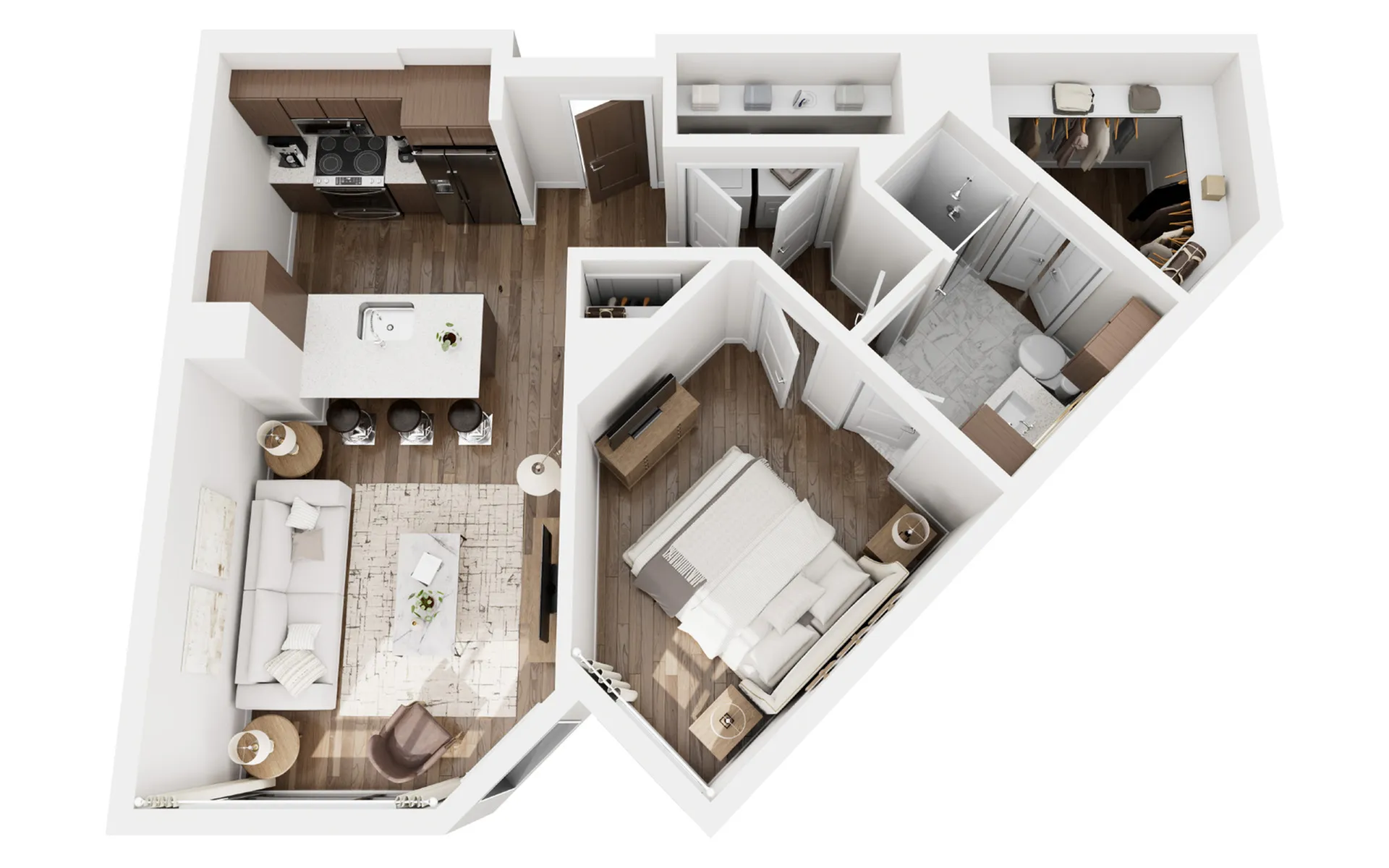 C 1Bed / 1Bath