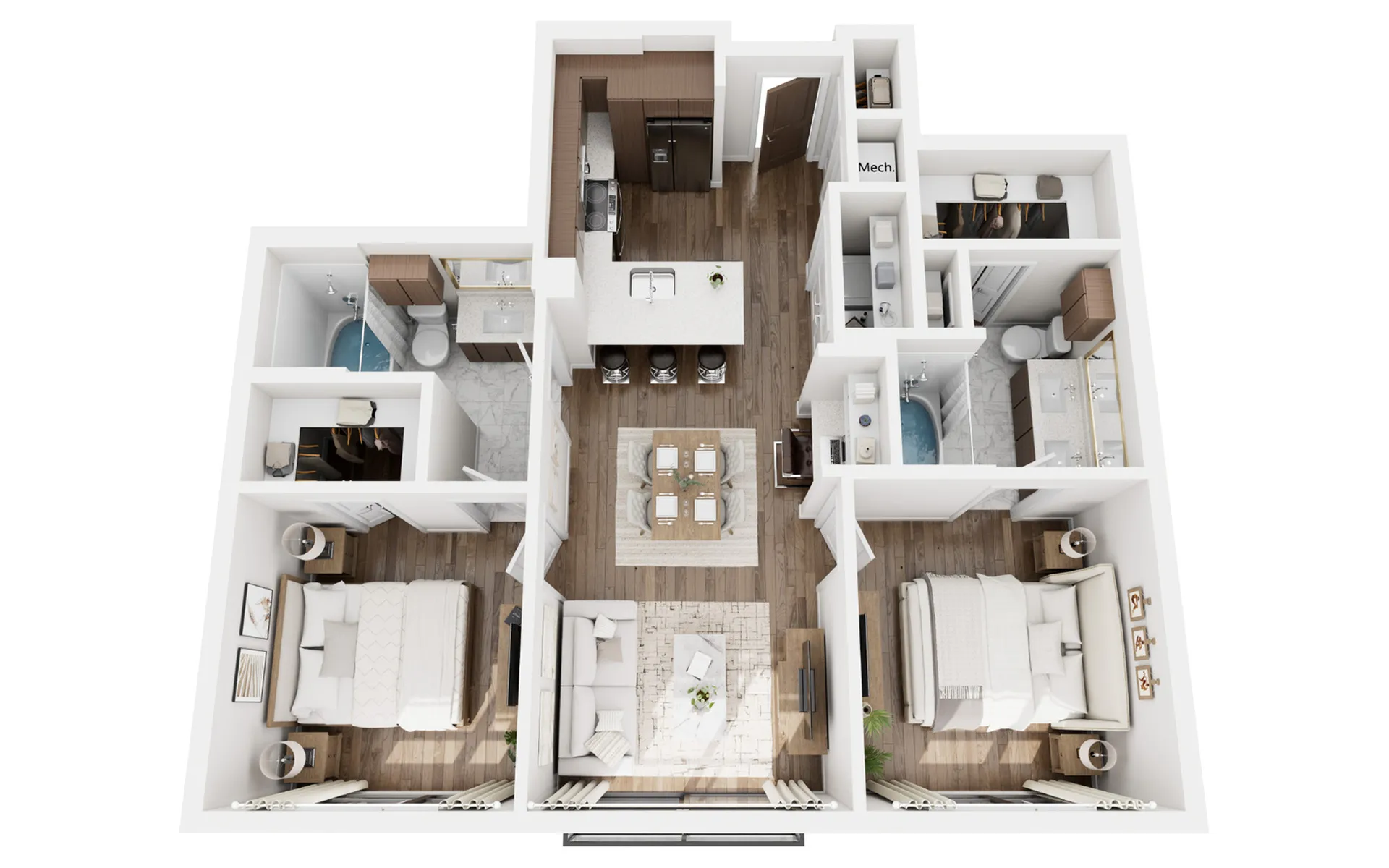 K 2Bed / 2Bath