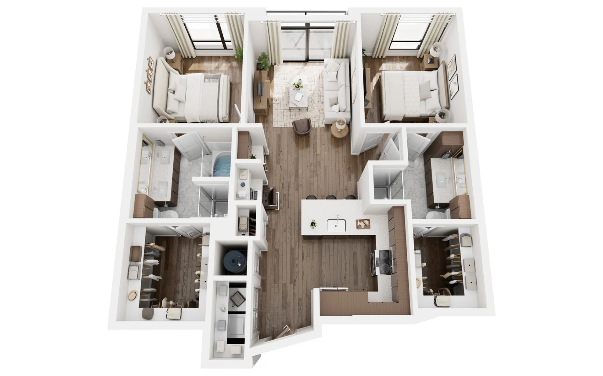 Q 2Bed / 2Bath