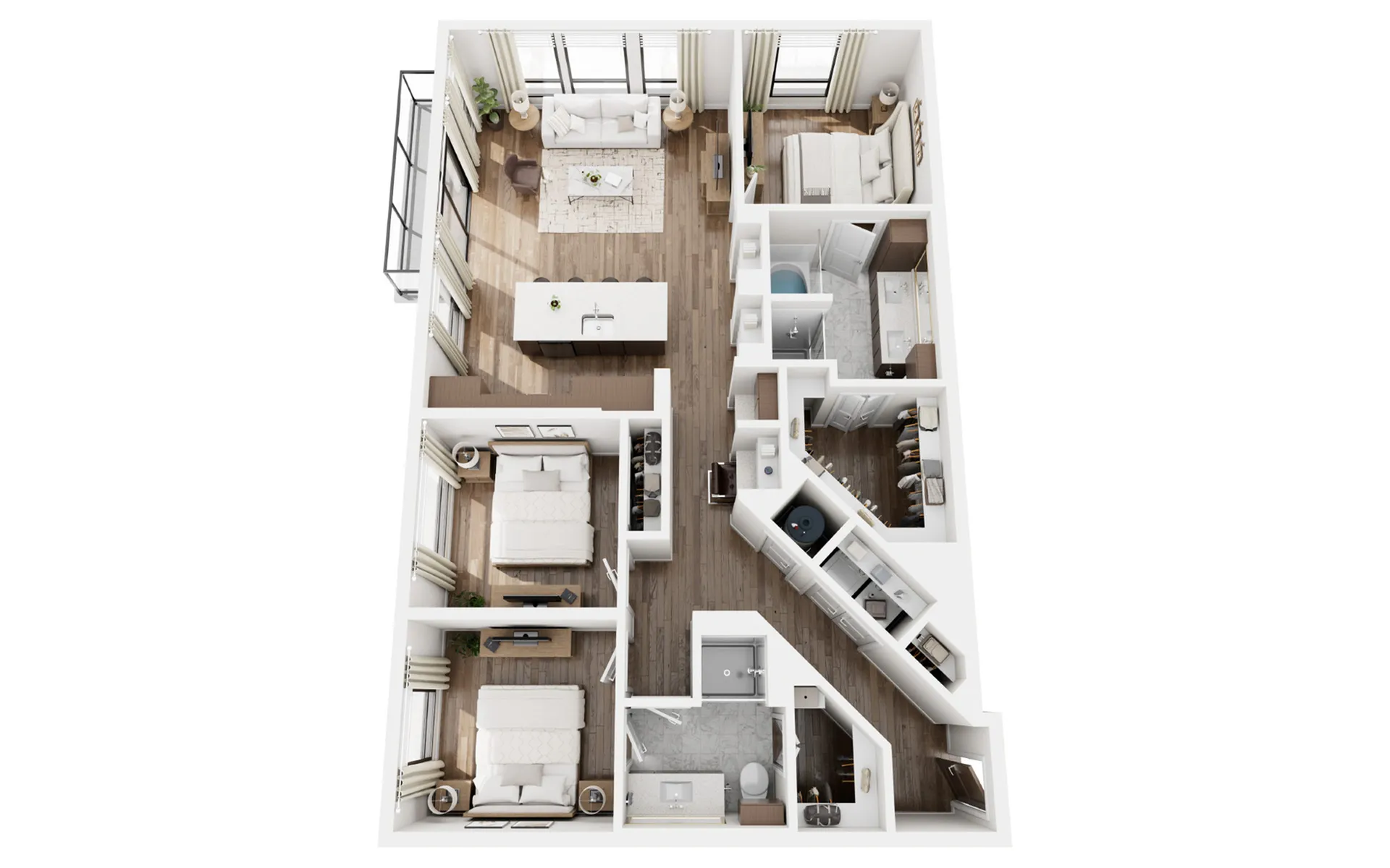 U 3Bed / 2Bath