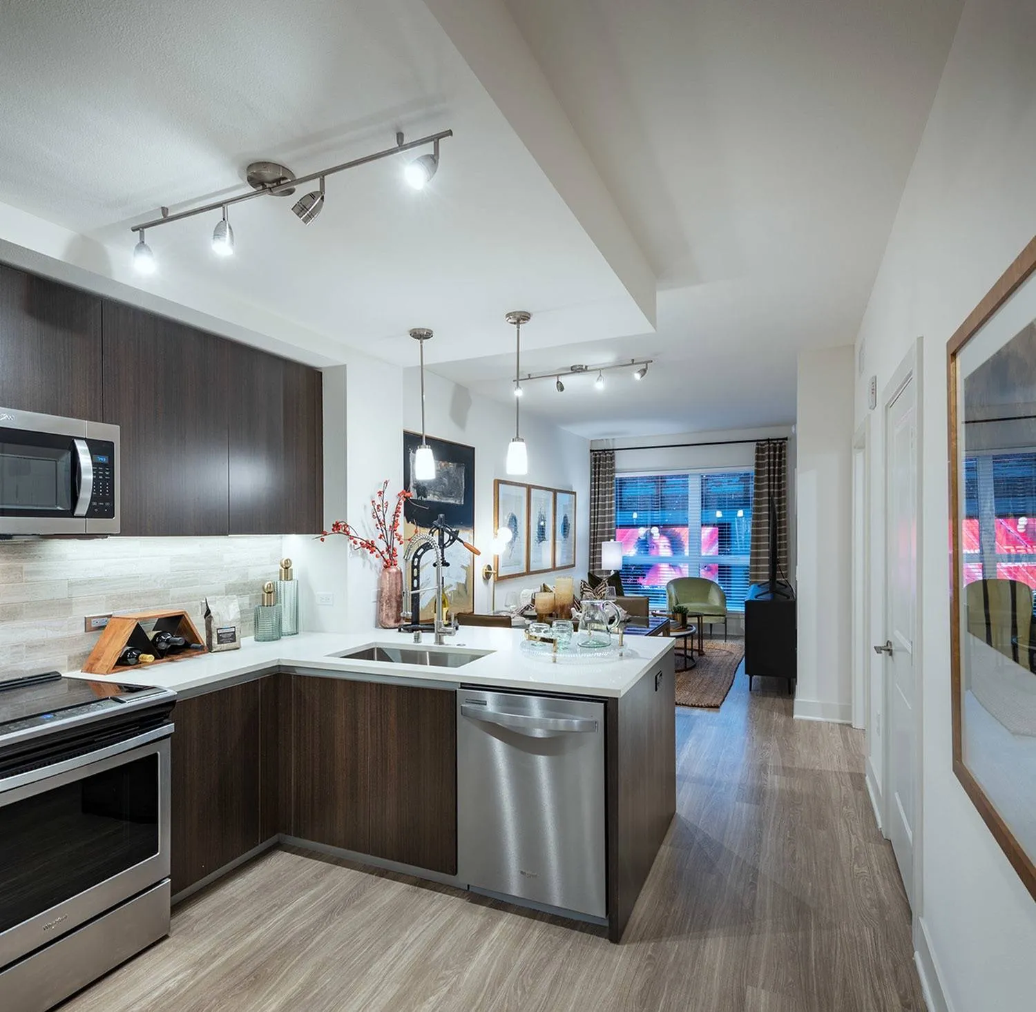 Studios, one, two and three bedroom apartment homes