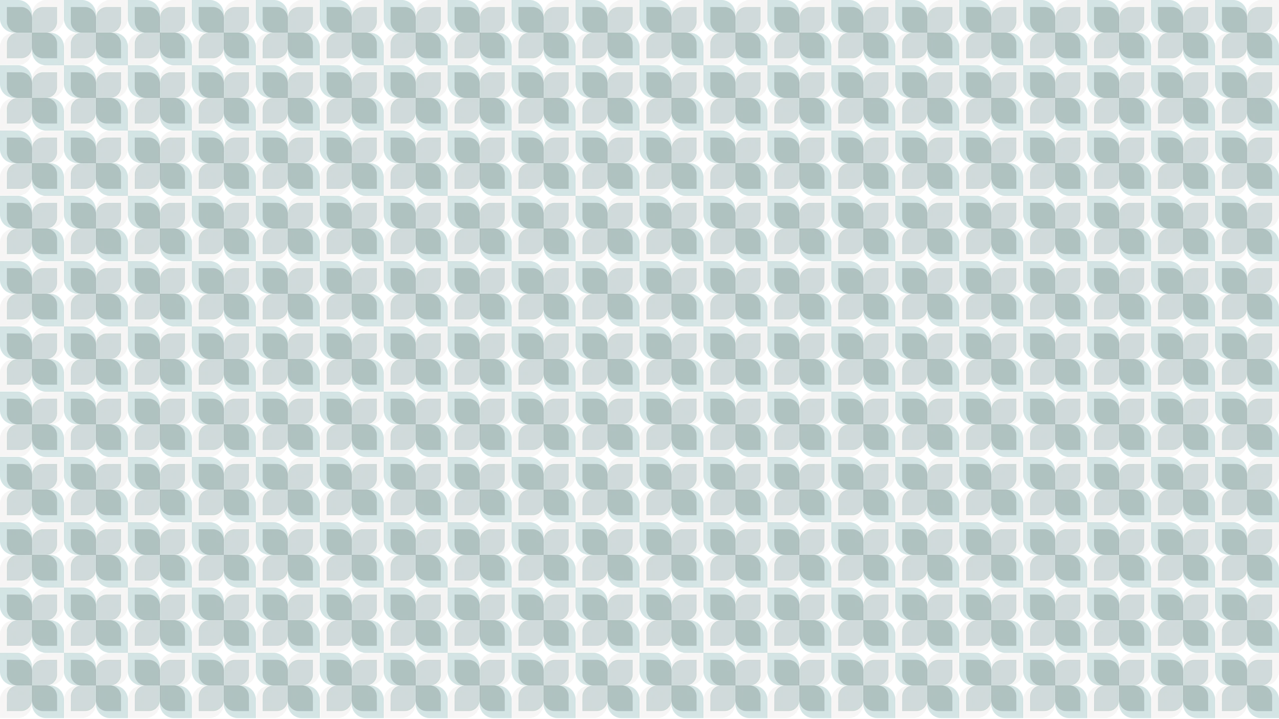 Intricate teal and gray geometric pattern design