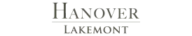 Elegant Hanover Lakemont logo in sleek design, highlighting a prestigious lifestyle community.