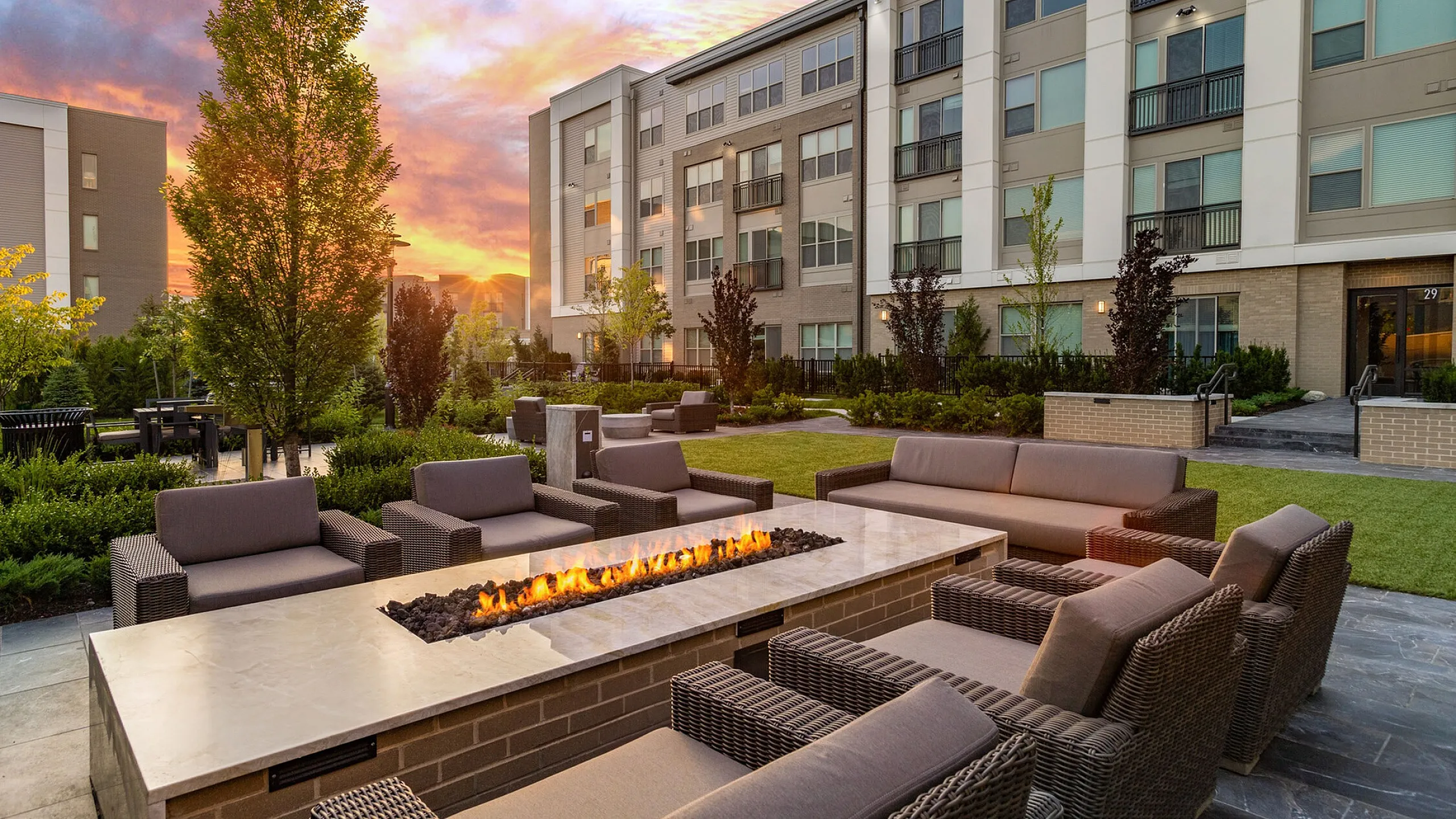 Taunton Crossing - Outdoor Fire Pit