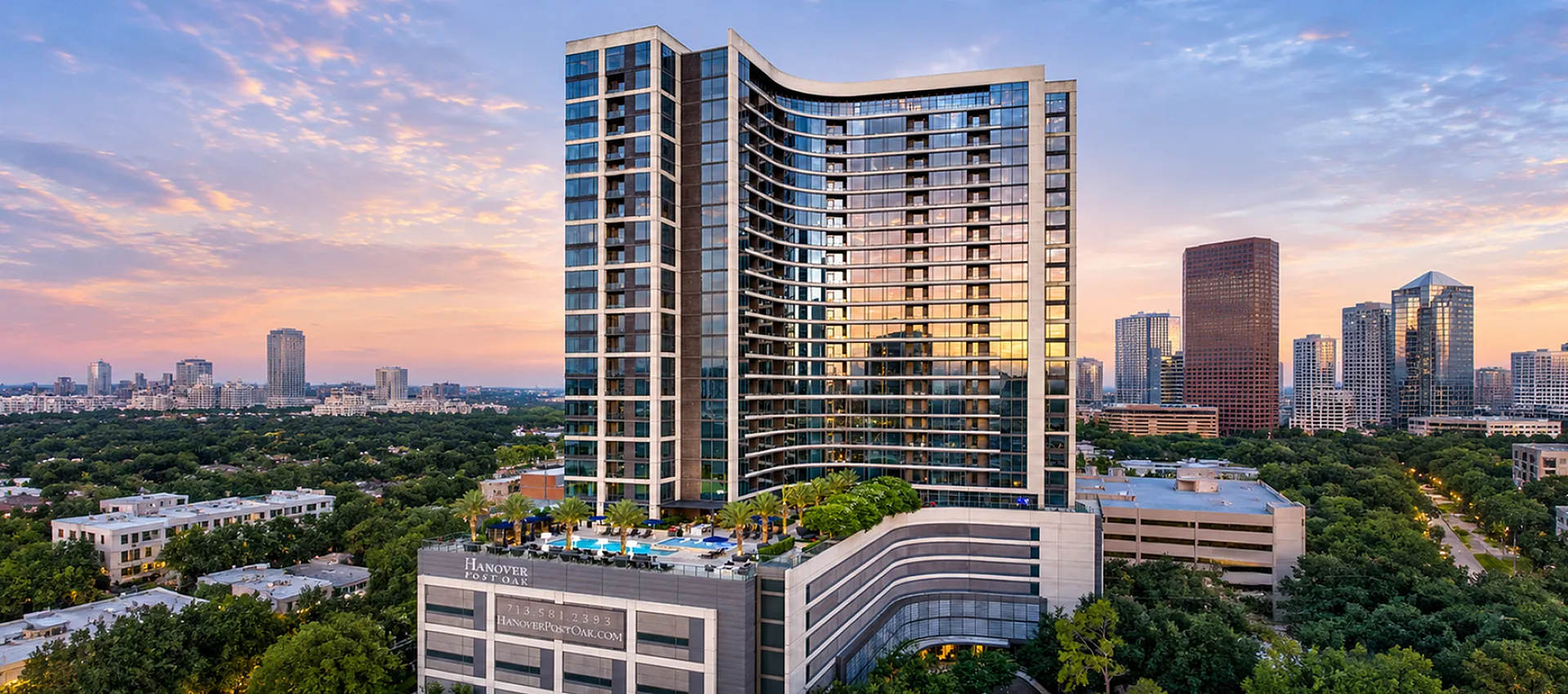 Hanover Post Oak - Towering Skyscraper