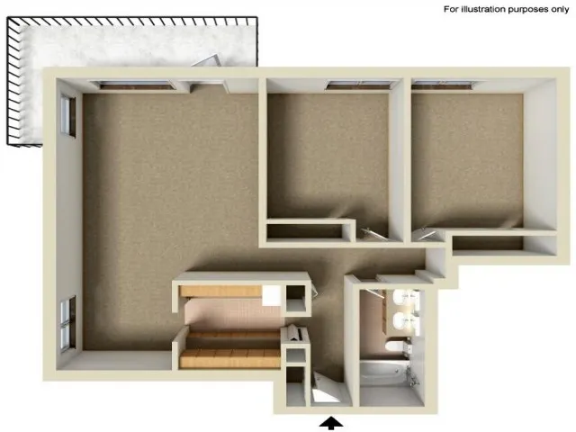 The GLEN VIEW - 2 Bedroom