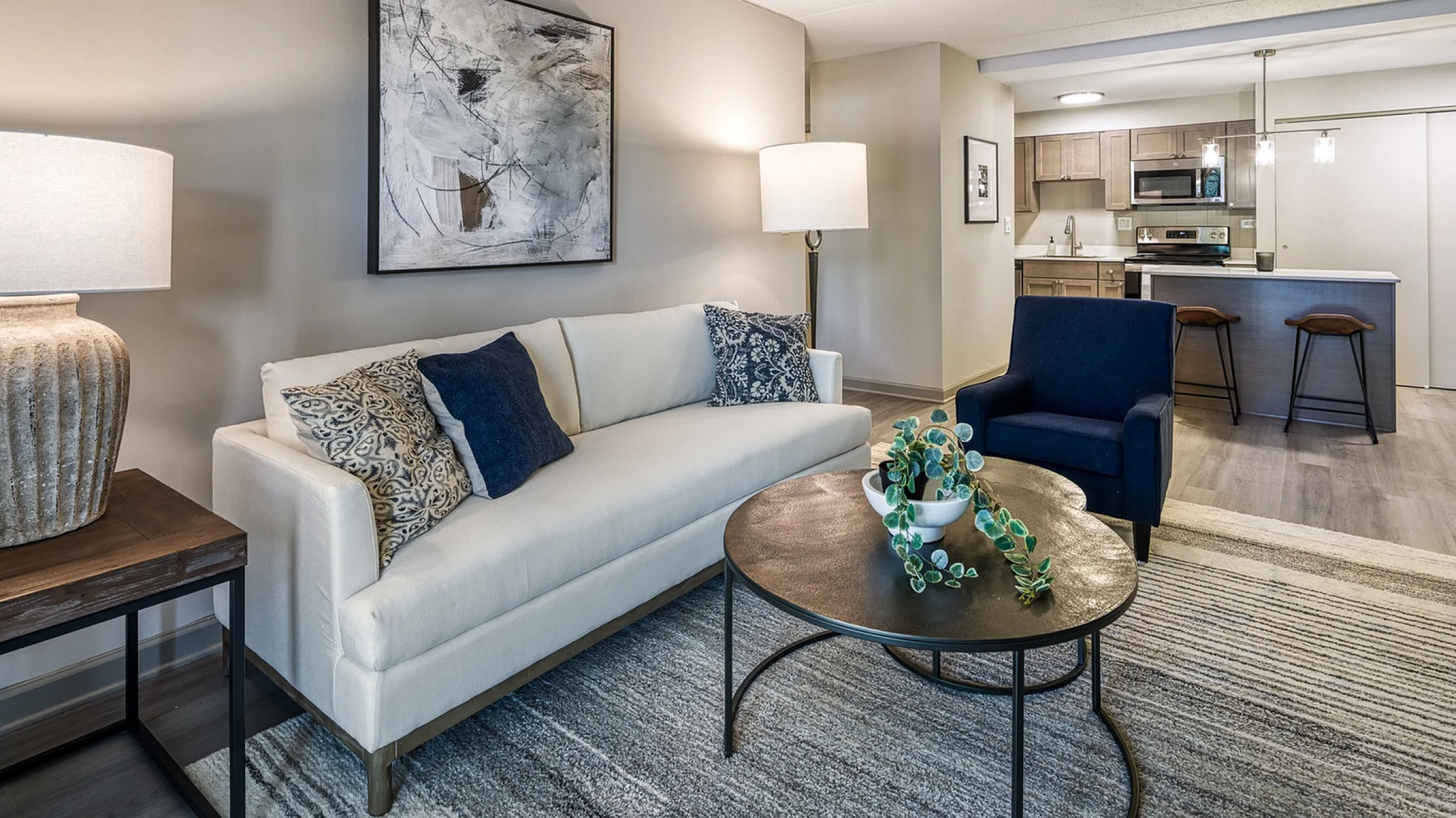 Living Room Renovation | The Views of Naperville | Apartments Naperville, IL