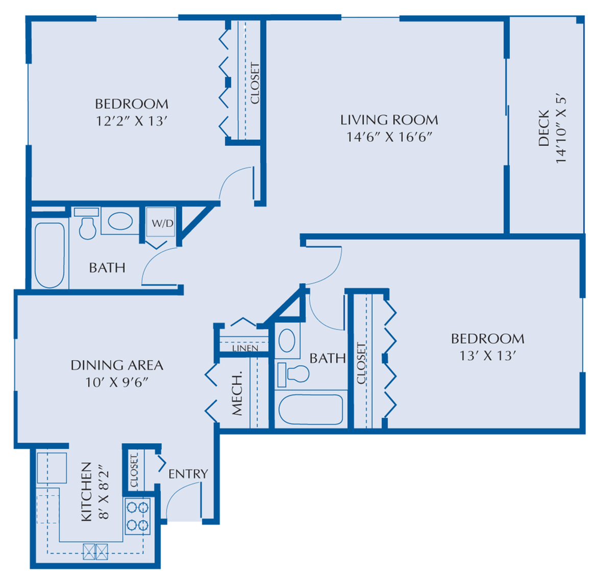 2 BD New Yorker