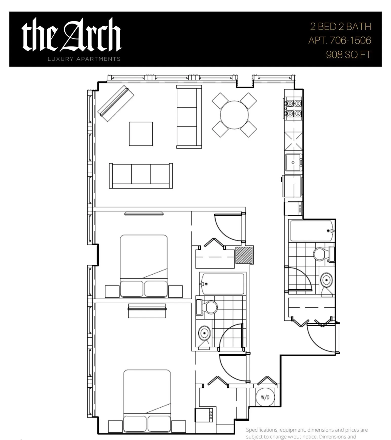 Studio - 2 Bed Apartments - Check Availability | The Arch