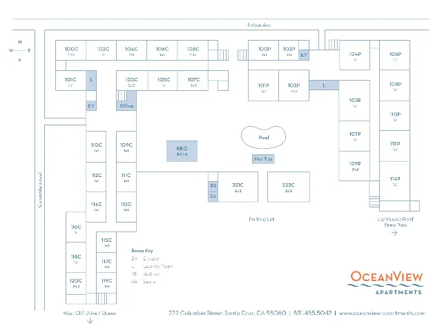Oceanview Property Map