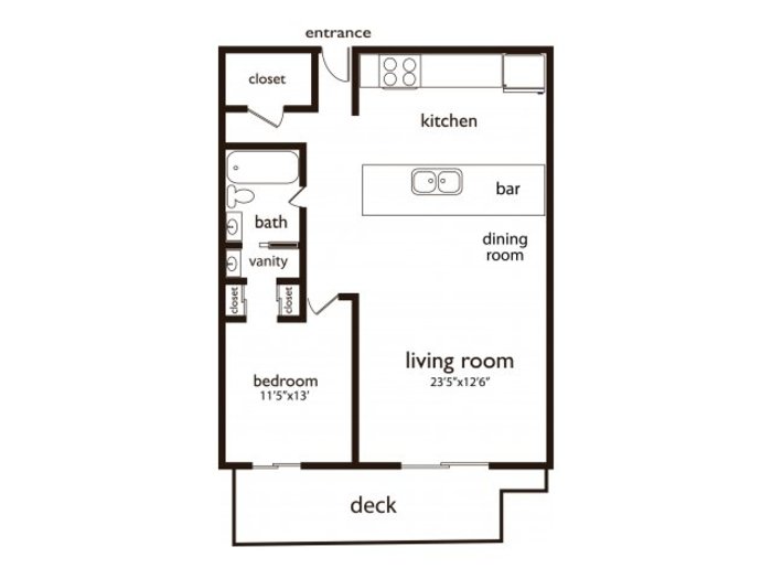 1 Bedroom A