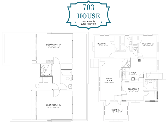 6 Bed House