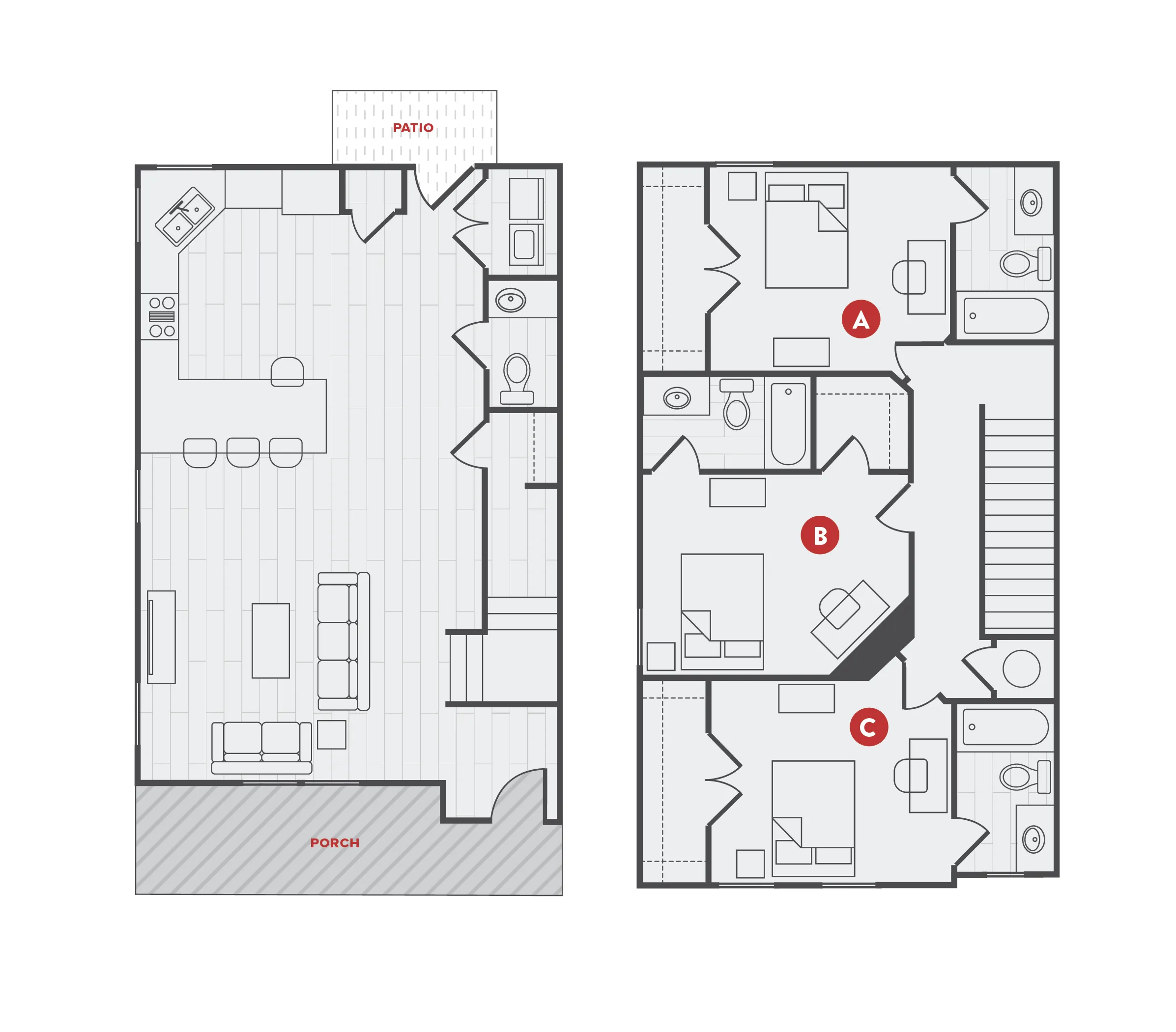 3 Bedroom Floorplan