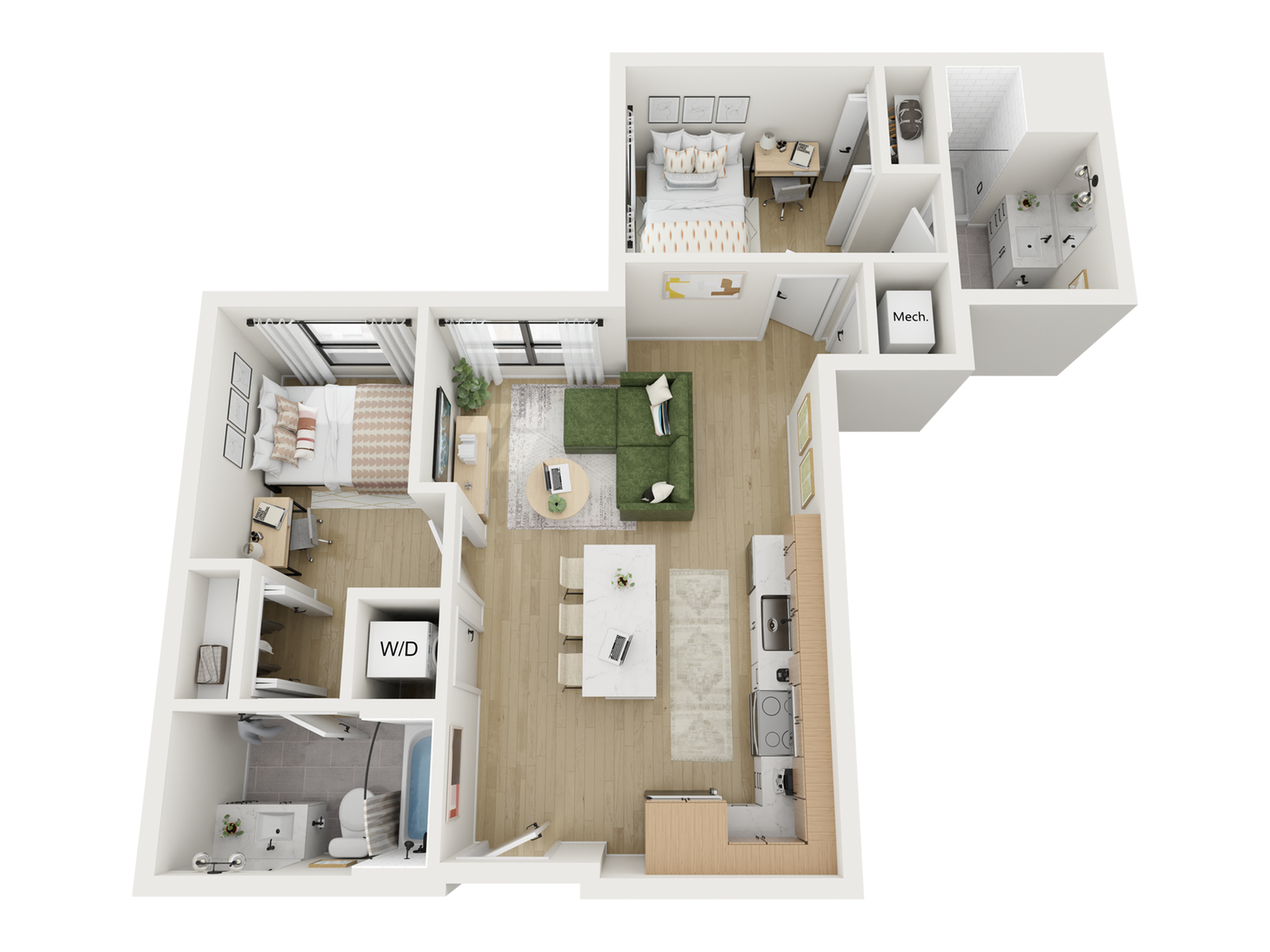 The Finley 2 Bed Apartment Rambler Athens