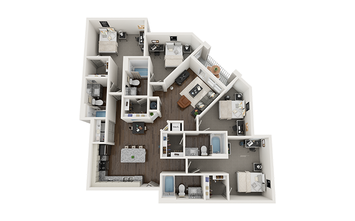 14 SixtyFive D1 Floor Plan