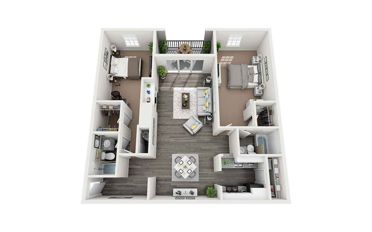 Arden Villas B2 Floor Plan Image