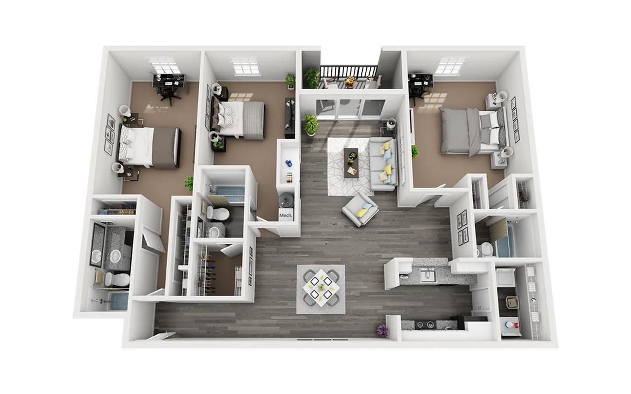 Arden Villas C2 Floor Plan