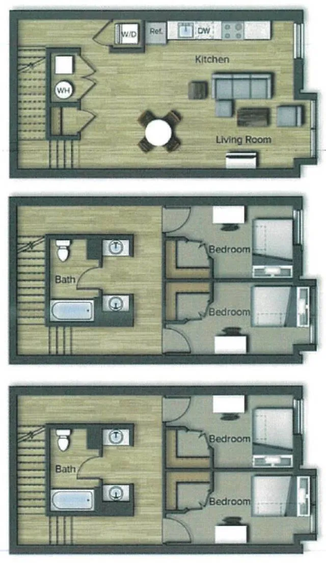 DTH1 floor plan