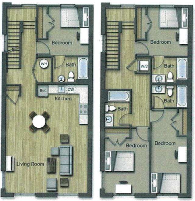 DTH3 floor plan