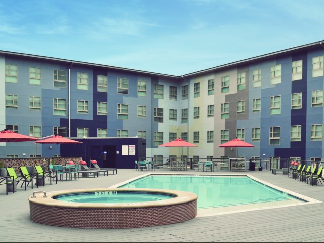 Image of Boutique Style Pool & Hot Tub for The Stack