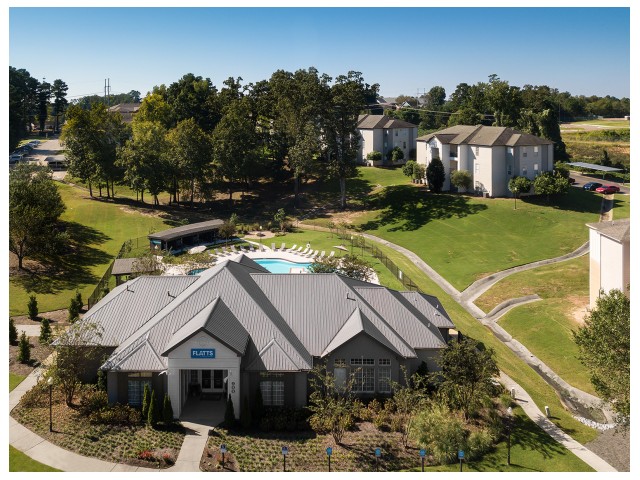 Image of Greenspaces with Mature Trees for Flatts at South Campus
