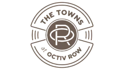 Chic logo design for The Towns at Octiv Row, featuring stylish typography and modern emblem.
