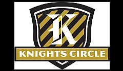 Bold Knights Circle logo featuring a stylish gold and black shield with a prominent letter 'K'.