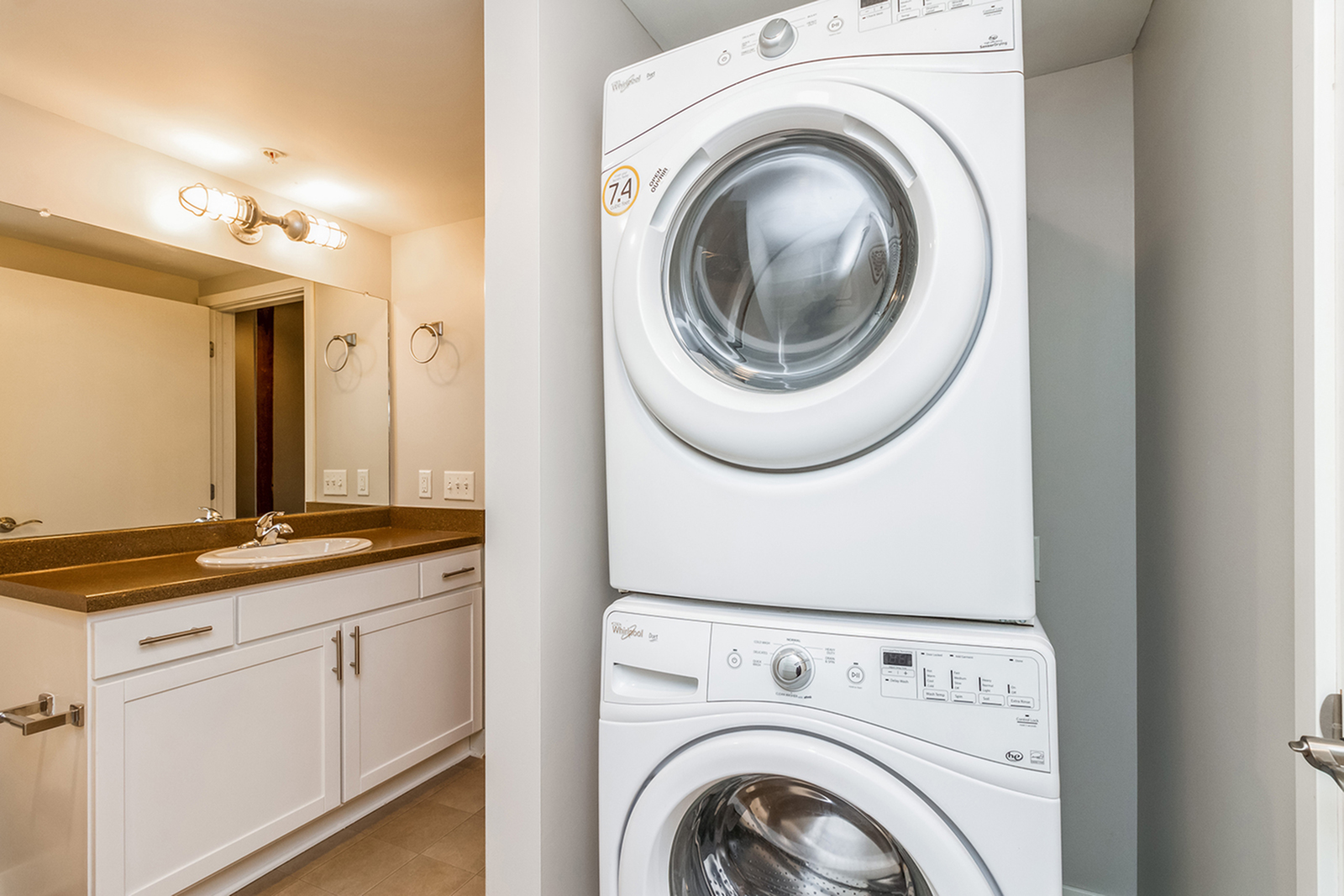 in-home washer and dryer