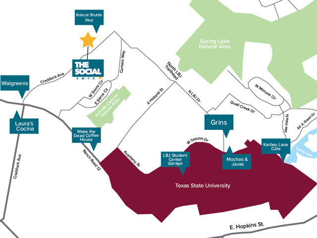 Location of The Social SMTX