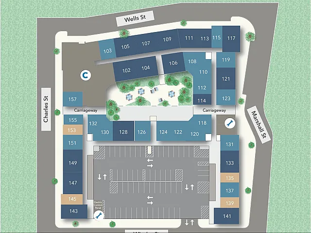 ReNew Federal Hill East Site Map