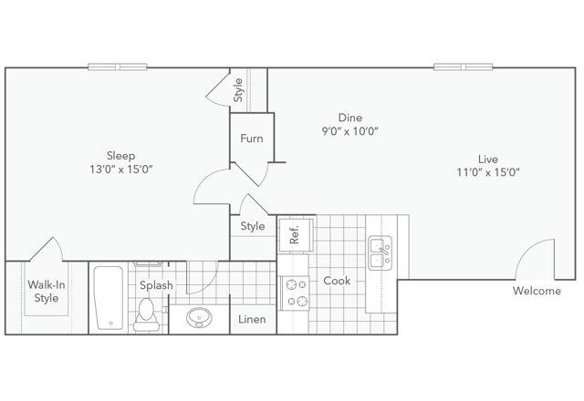 A1 One Bedroom