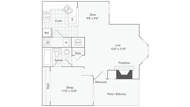 Floorplan Image | ReNew Western Cranston
