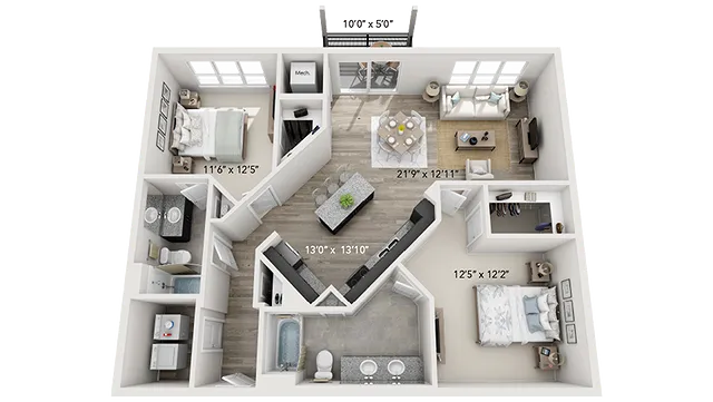 Floorplan Image | Arrive Glenview