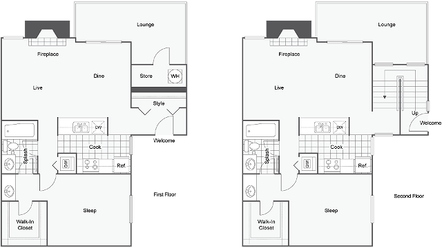 Floor Plans | ReNew Sinclair Apartment Homes for Rent in Midland TX 79703