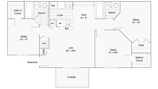Floorplan Image | Arrive Key West