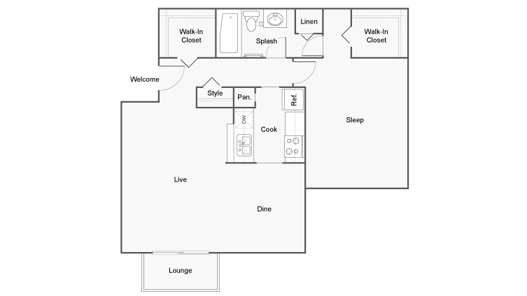 Floor Plans and Availability - 1, 2, & 3 Bed Apartments | ReNew Hyde Park