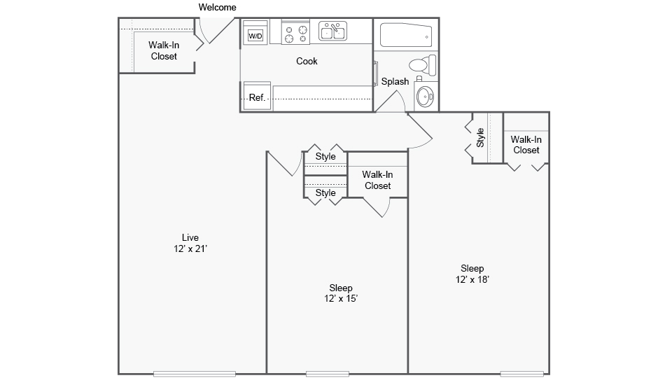 Bristol | 2 Bed Apartment | Arrive Silver Spring