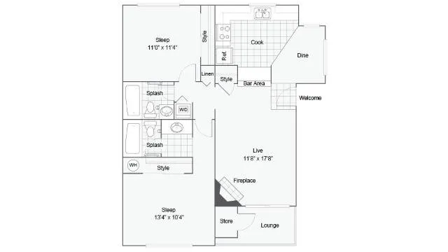 Floor Plan Images | Arrive West Linn