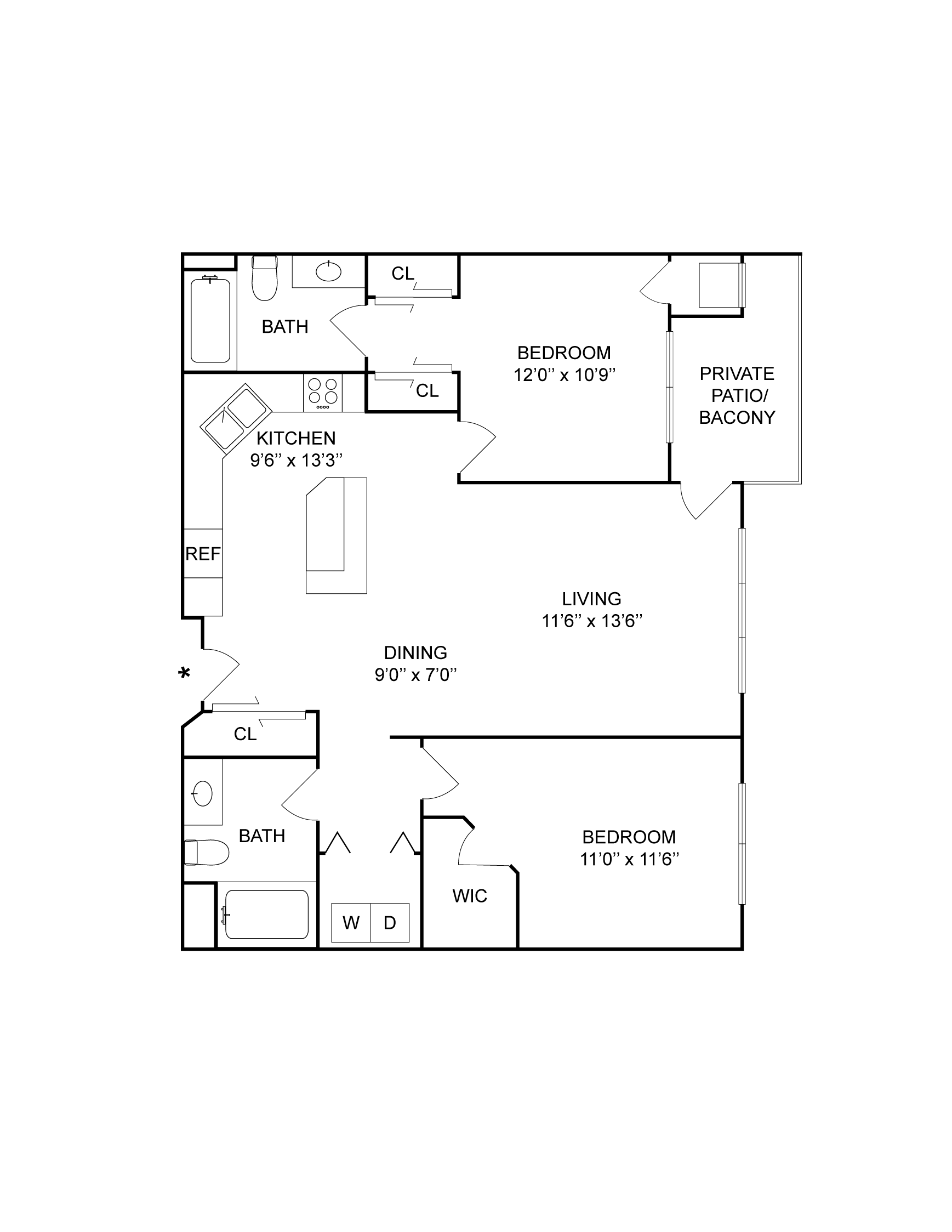 Floorplan Images | Arrive at Medicine Lake
