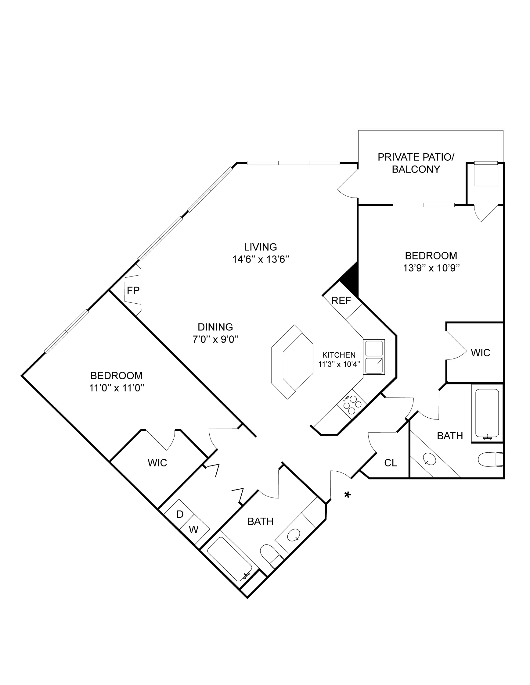 Floorplan Images | Arrive at Medicine Lake