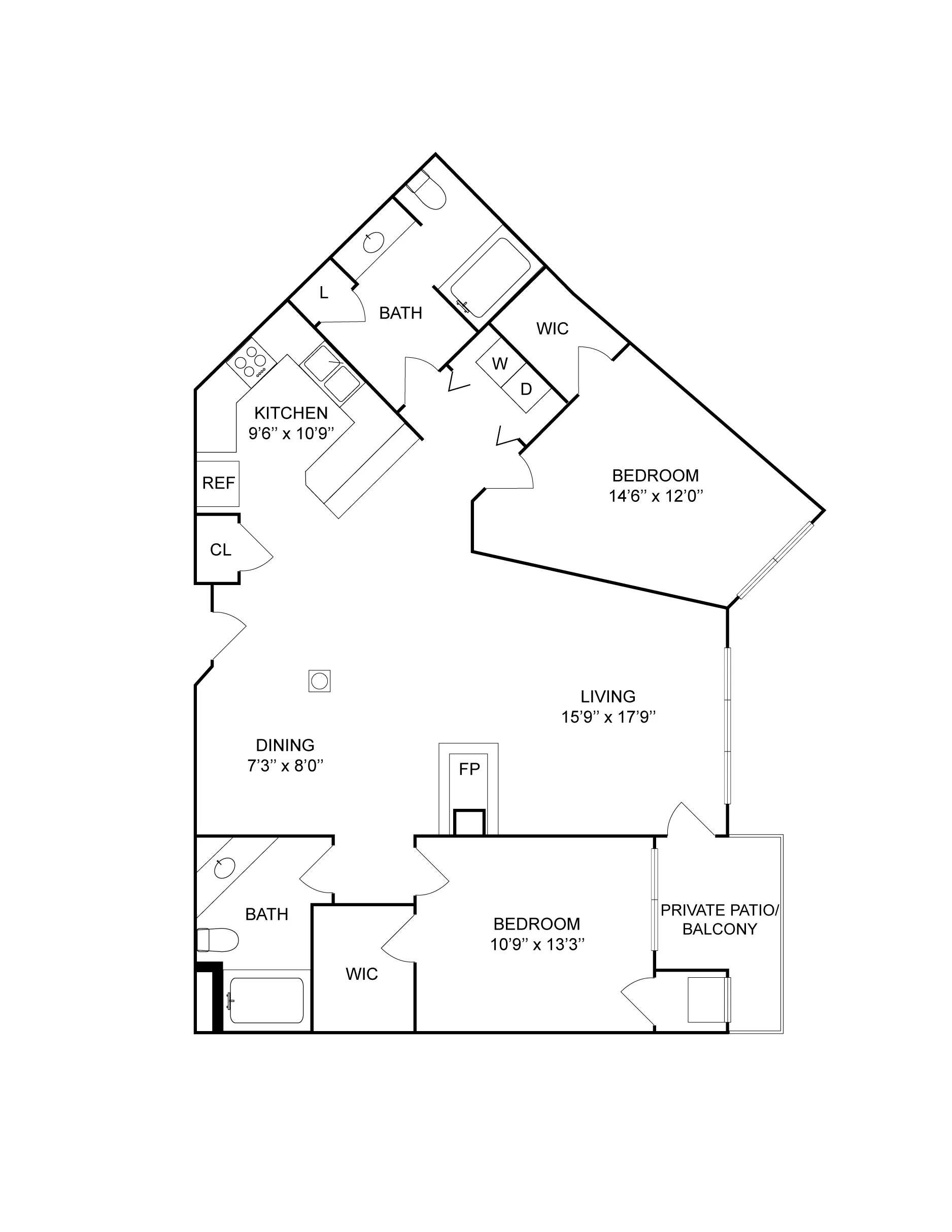 Floorplan Images | Arrive at Medicine Lake