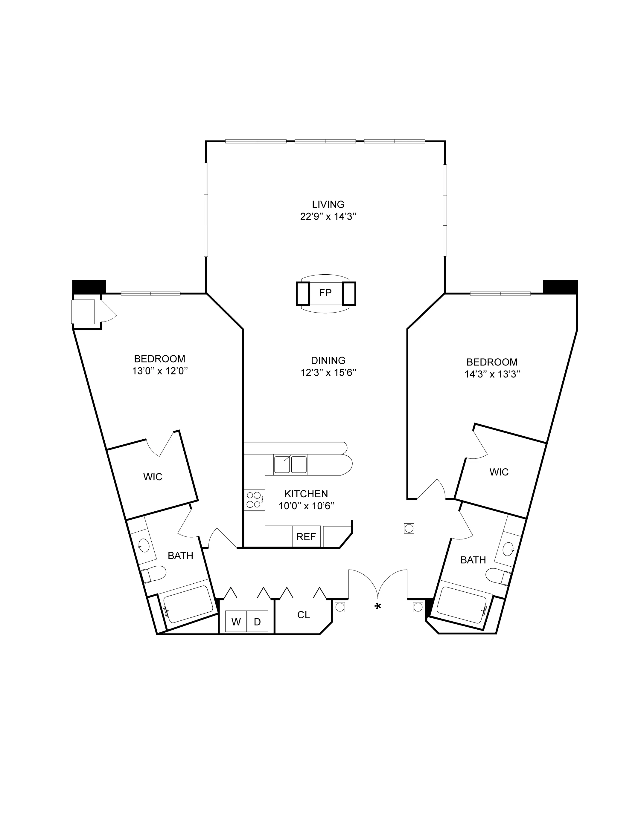 Floorplan Images | Arrive at Medicine Lake