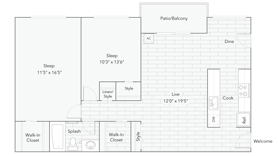 Floor Plans The Social Amherst UMass I Student Housing